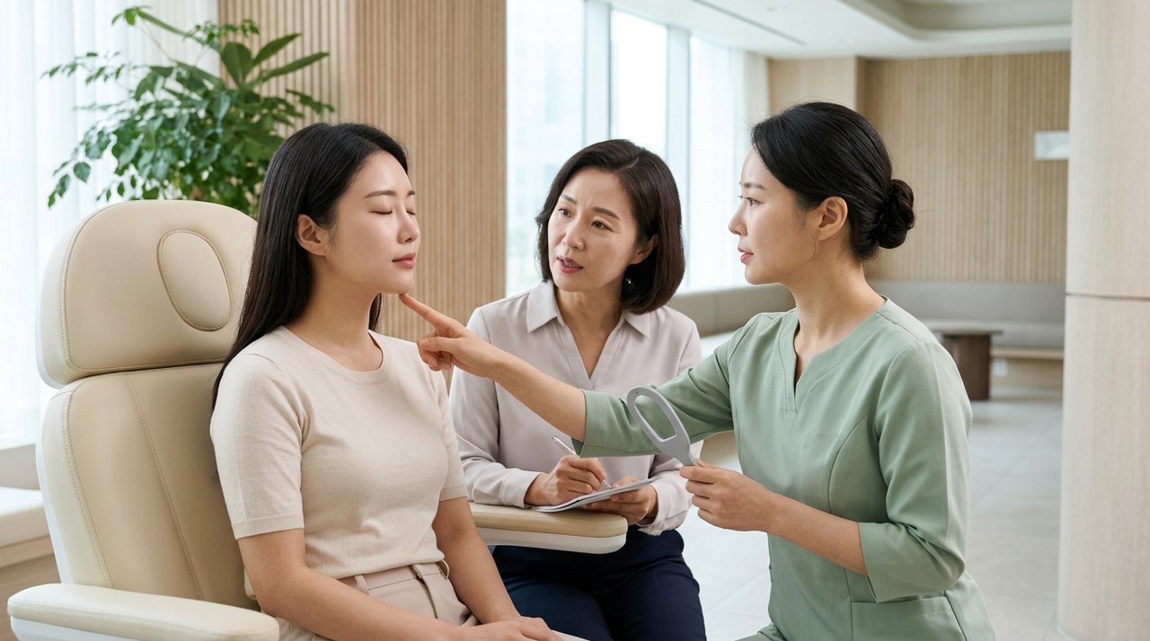 韓國醫美翻譯陪診 韩国正规皮肤科专业医师一对一面诊与皮肤检测