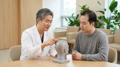 韓國植髮 分區 落髮 — 韓國植髮依落髮分區選擇術式的判斷方式 (photo)