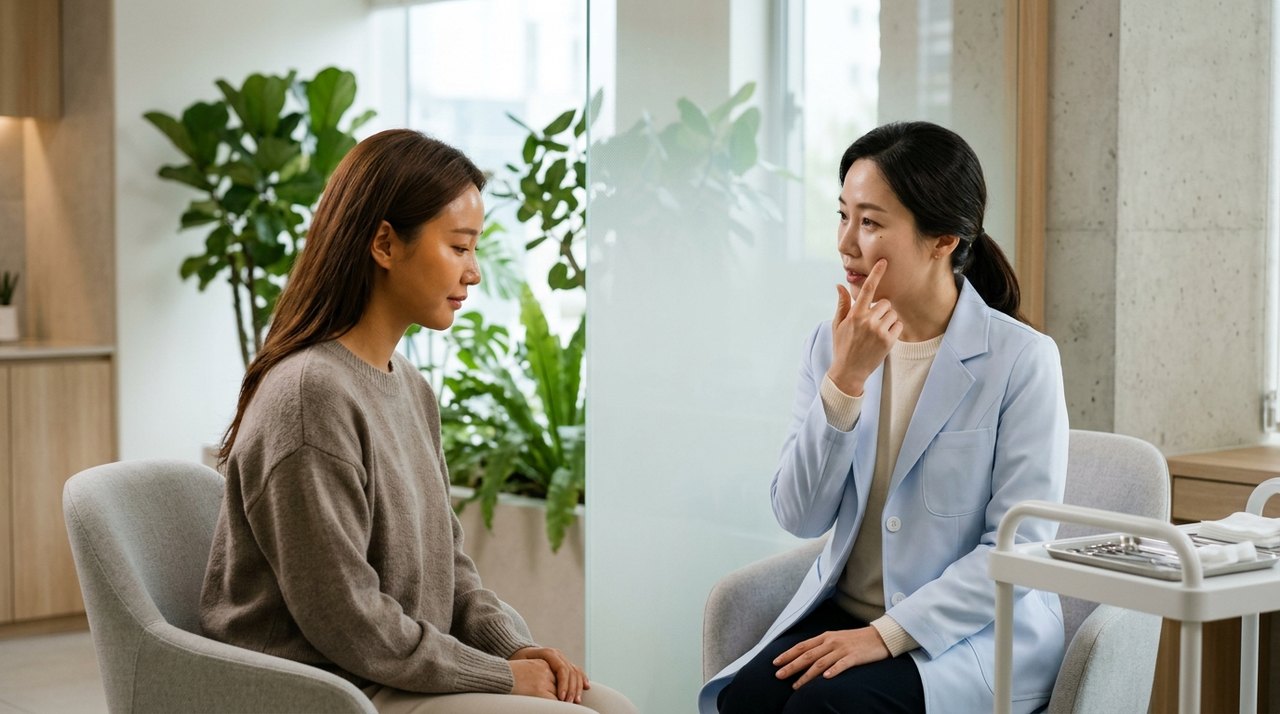 韓國微整 淚溝 填充 韩国正规皮肤科专业医师一对一面诊与皮肤检测
