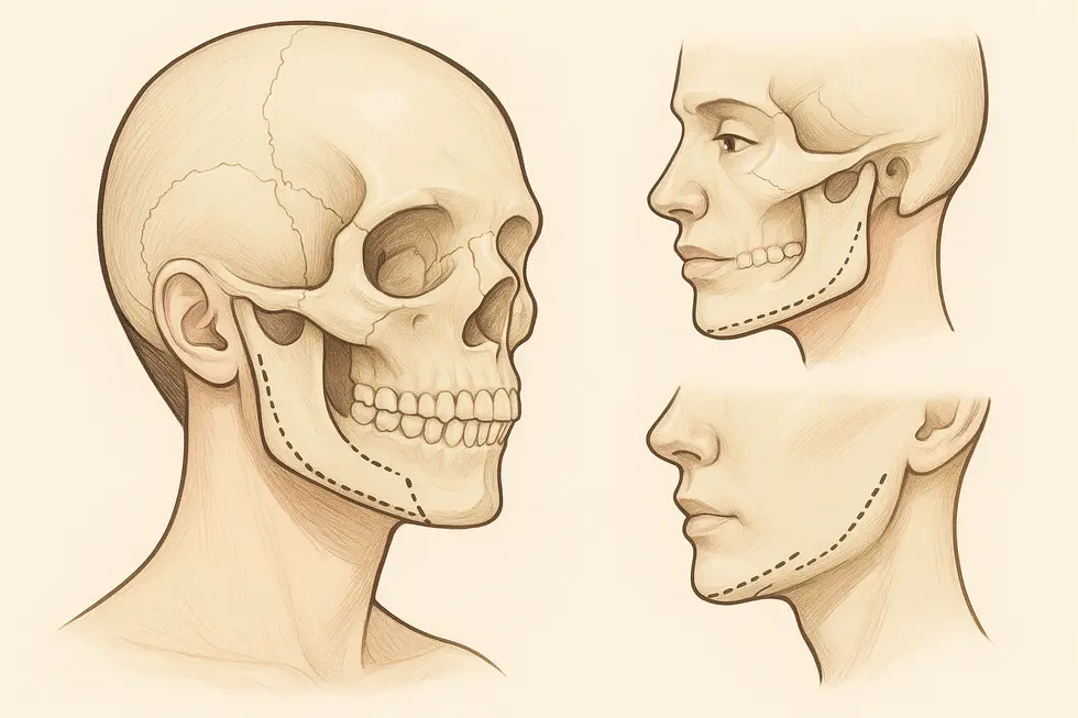 了解不同面部輪廓手術類型，找到適合自己的方案。