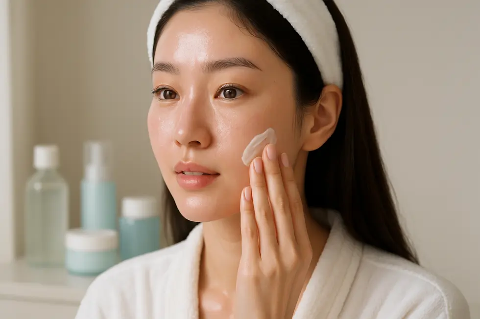 Tri-Beam璀璨光束:告別斑點暗沉,打造鑽石肌的秘密武器! 4 Tri-Beam璀璨光束術後,加強保濕是肌膚修護的黃金步驟。