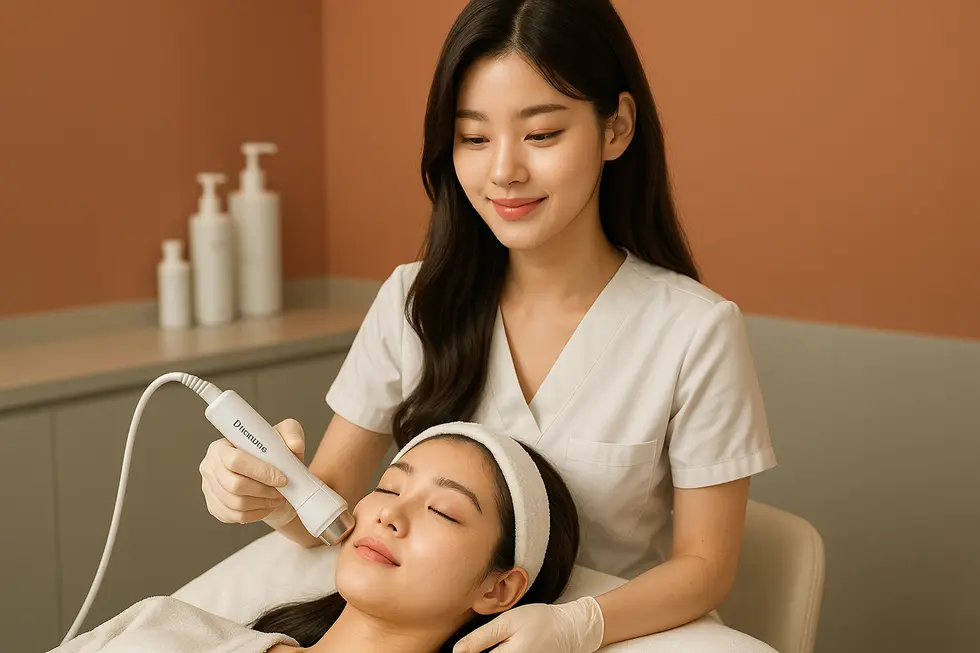 Diasono療程在專業醫師或治療師操作下高度安全，費用結構多元，提供溫和高效的肌膚改善方案。